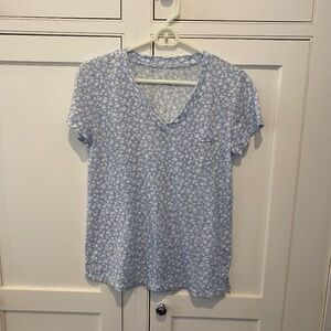 Caslon V-Neck T Shirt - Size Small